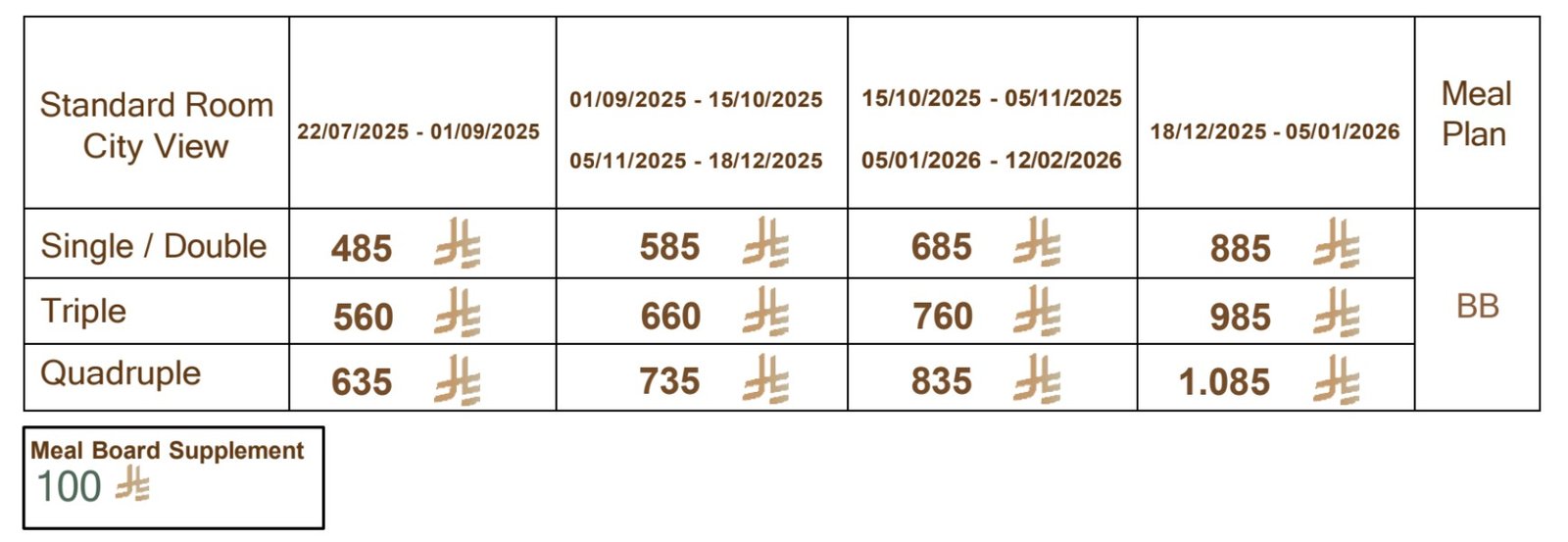 EMAAR ELITE MADINAH Price