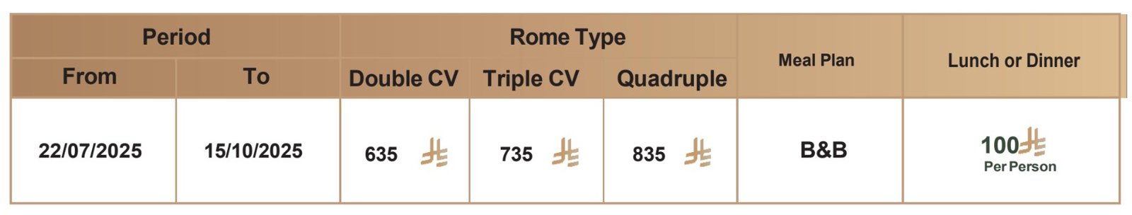 TAIBA FRONT HOTEL price