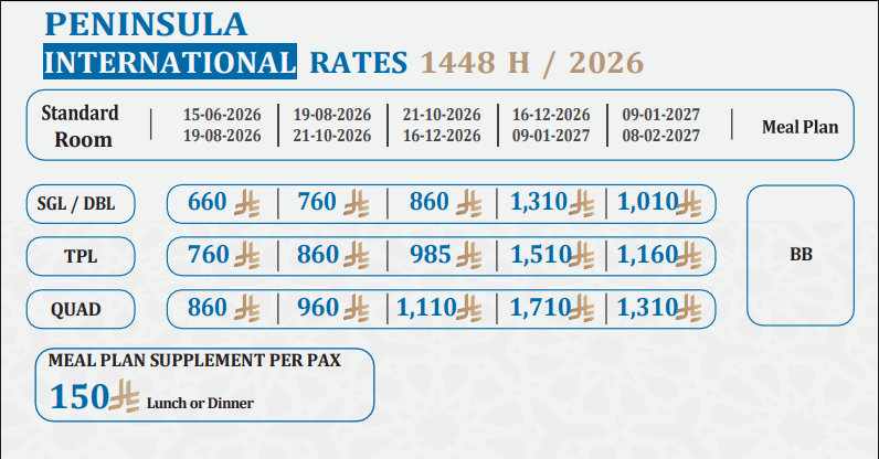 Peninsula International Hotel rate